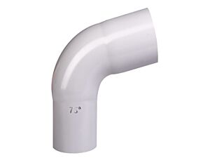 75 gr. Bøjning Grå 75 mm. Plastmo