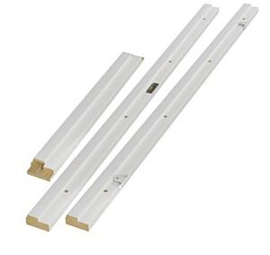 100 mm. Hvid karm uden tætningsliste Swedoor-M8