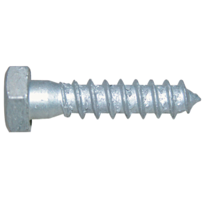 Fransk skrue 8x80 mm varmforzinket pr. styk.